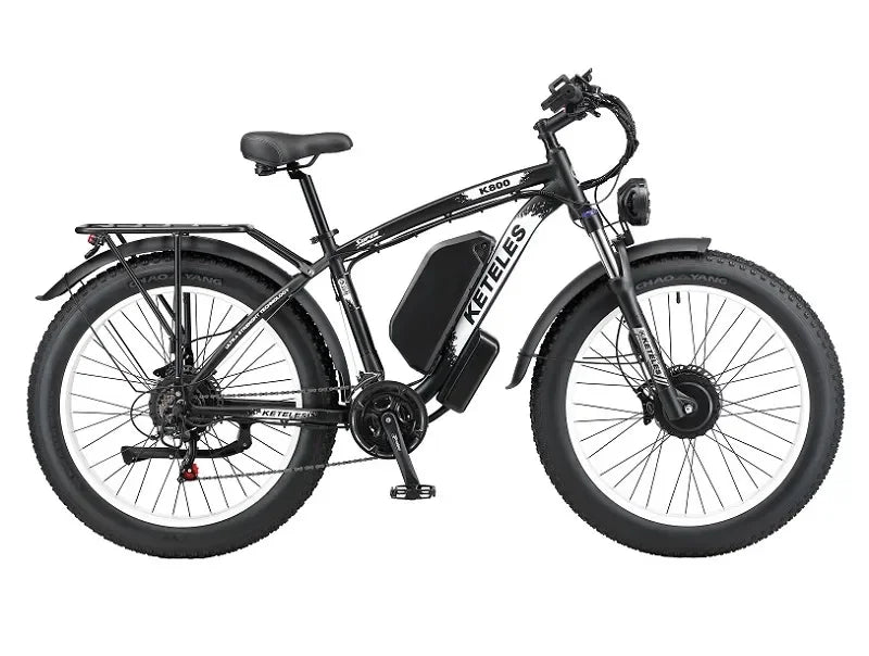 vtt-electrique noir blanc